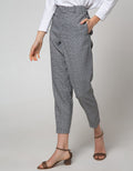Connexion Long Pants With Plaid Yarndyed Hidden Elastic