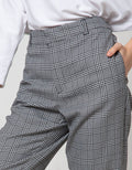 Connexion Long Pants With Plaid Yarndyed Hidden Elastic