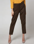 Connexion Long Pants With Plaid Yarndyed Hidden Elastic