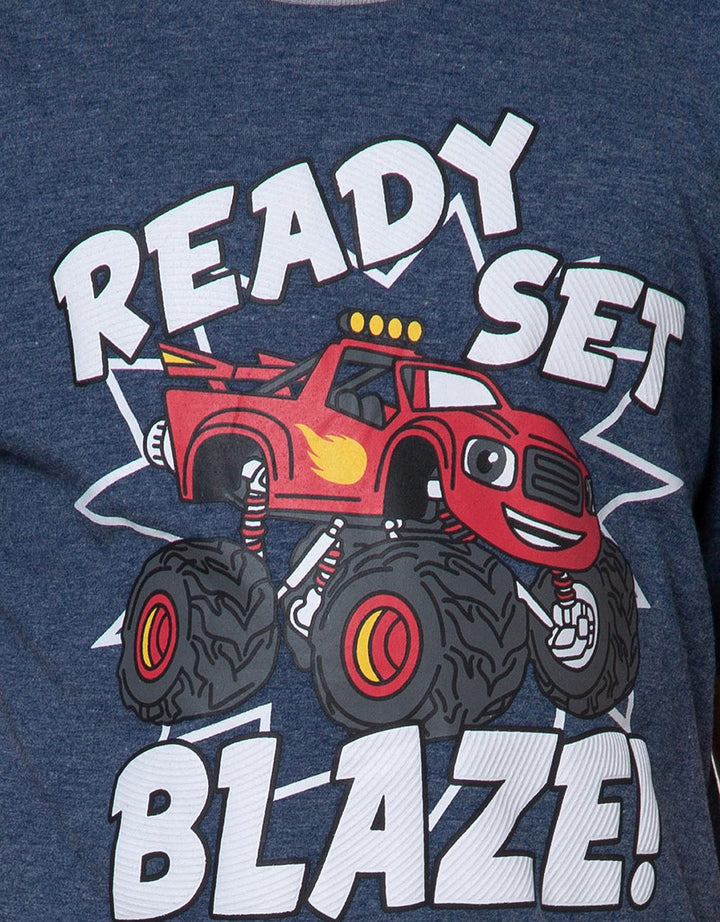 Aero Top Bottom Set T-Shirt + Short Jersey Ready Blaze