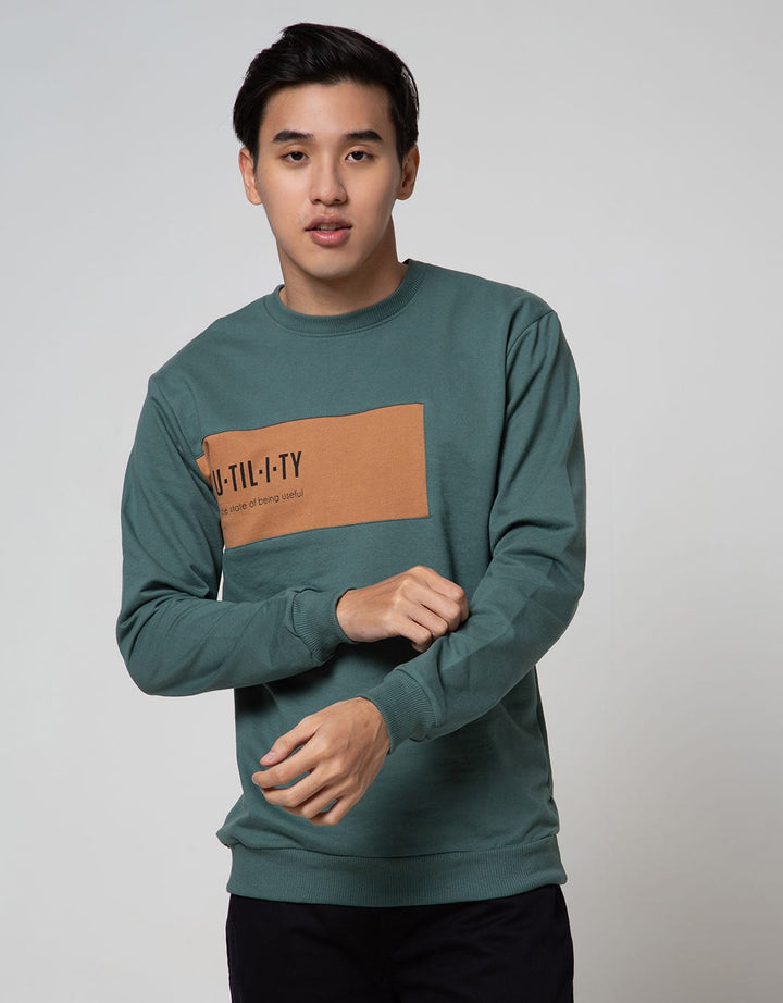 Details Print Jumper Sweatshirt