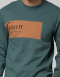 Details Print Jumper Sweatshirt