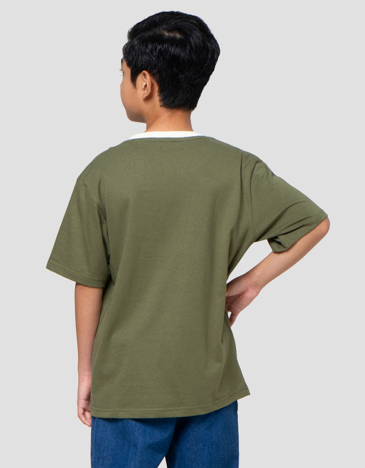 Nevada Solid Number Kaos Anak Laki-laki