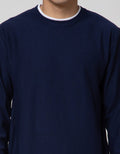 Details Sweatshirt Jumper Texture Double Layer