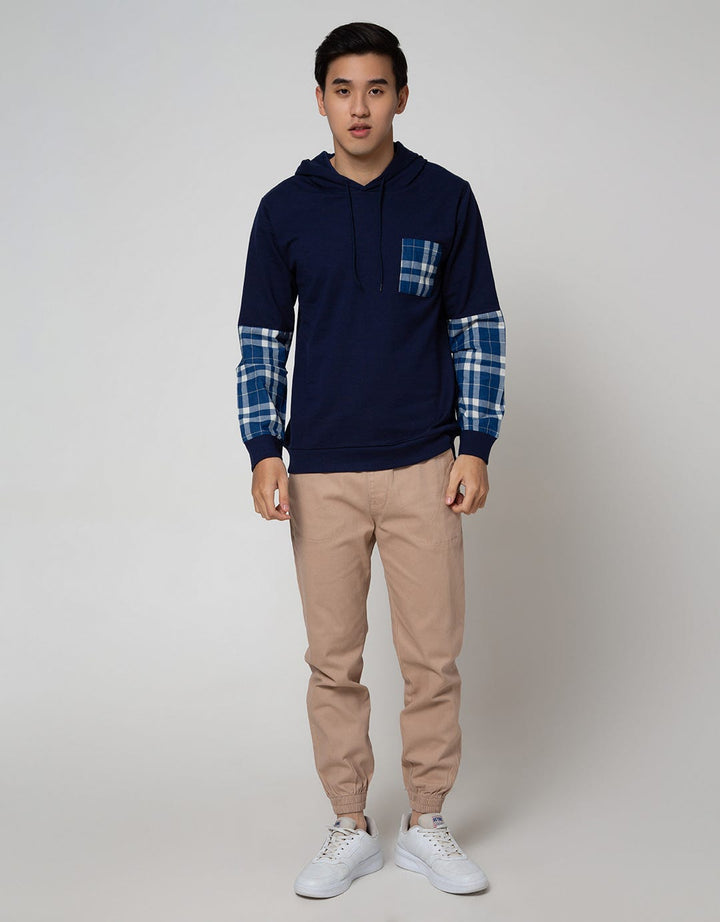 Details Jacket Combination Woven On Hand N Pocket