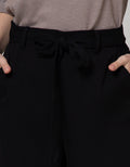 Connexion Long Pants Loose Crop Wide Leg Belted Cullote