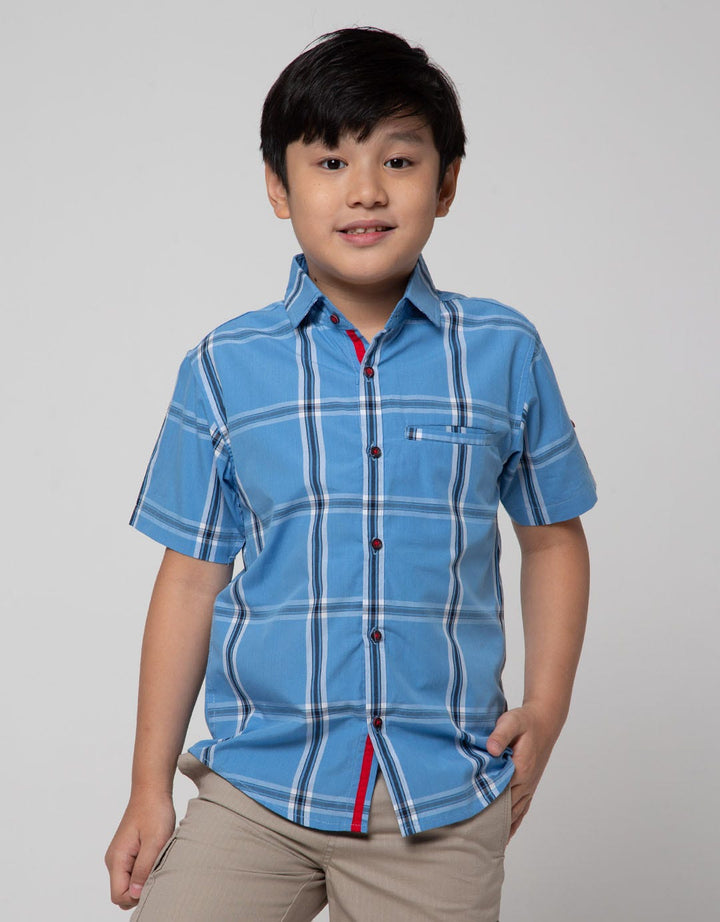 Nevada Short Sleeve Shirt Print Checks