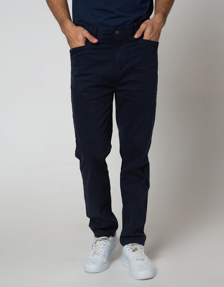 Cole Long Pants With Rib At Pocket Corner