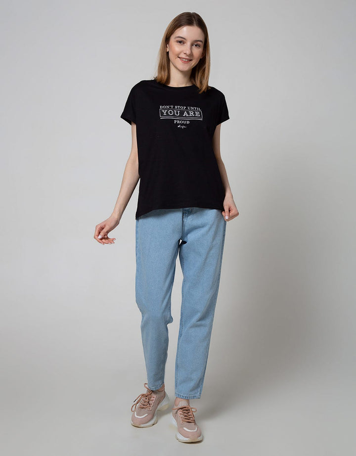 Nevada Denim Long Pants Mom Fit