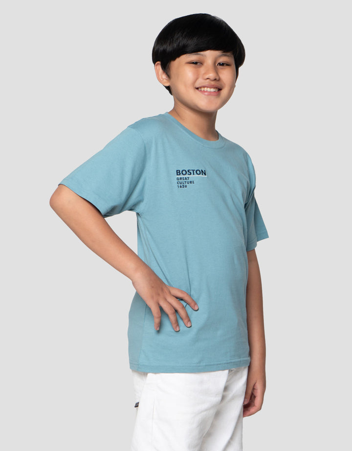 Nevada City Print BW 1 Kaos Anak Laki-laki