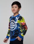 Nevada Sweater Print Tye Dyed