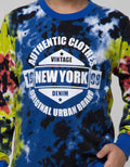 Nevada Sweater Print Tye Dyed