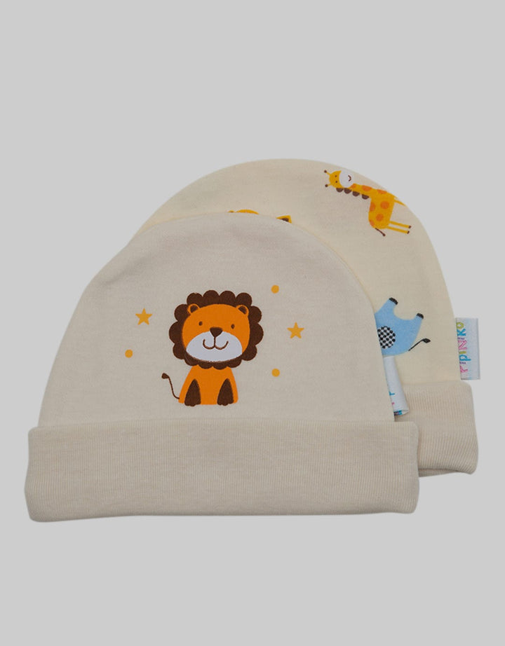 Pipiniko Beanie Hat 2 Pcs Lion N Friend Hat