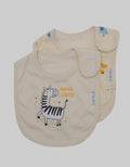 Pipiniko Bib Slaber 2 Pcs Lion N Friend