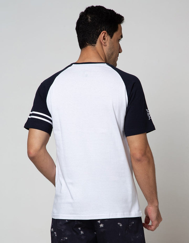 T Zone Short Sleeve Raglan T-Shirt Theme Baseball Homerun