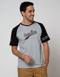 T Zone Short Sleeve Raglan T-Shirt Theme Baseball Homerun