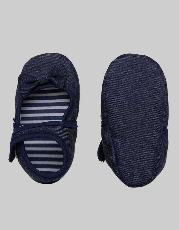 Pipiniko Baby Shoes Newborn Baby Denim Look