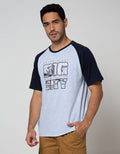 T Zone Short Sleeve Raglan T-Shirt Theme City Big City