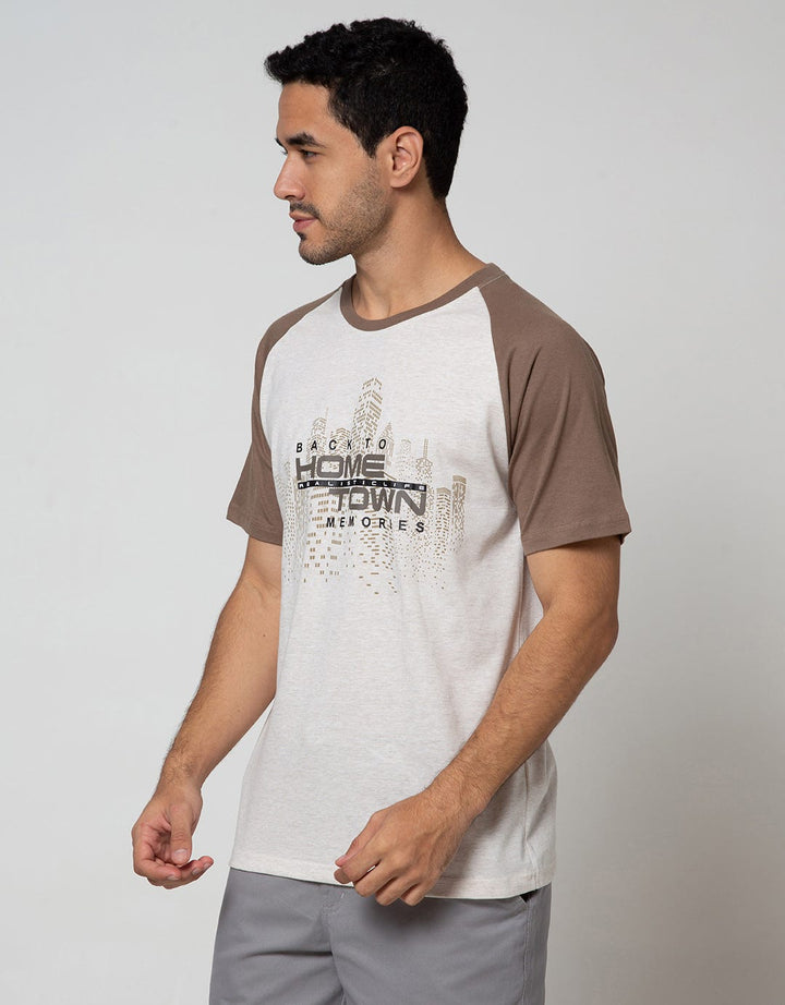 T Zone Short Sleeve Raglan T-Shirt Theme City Hometown