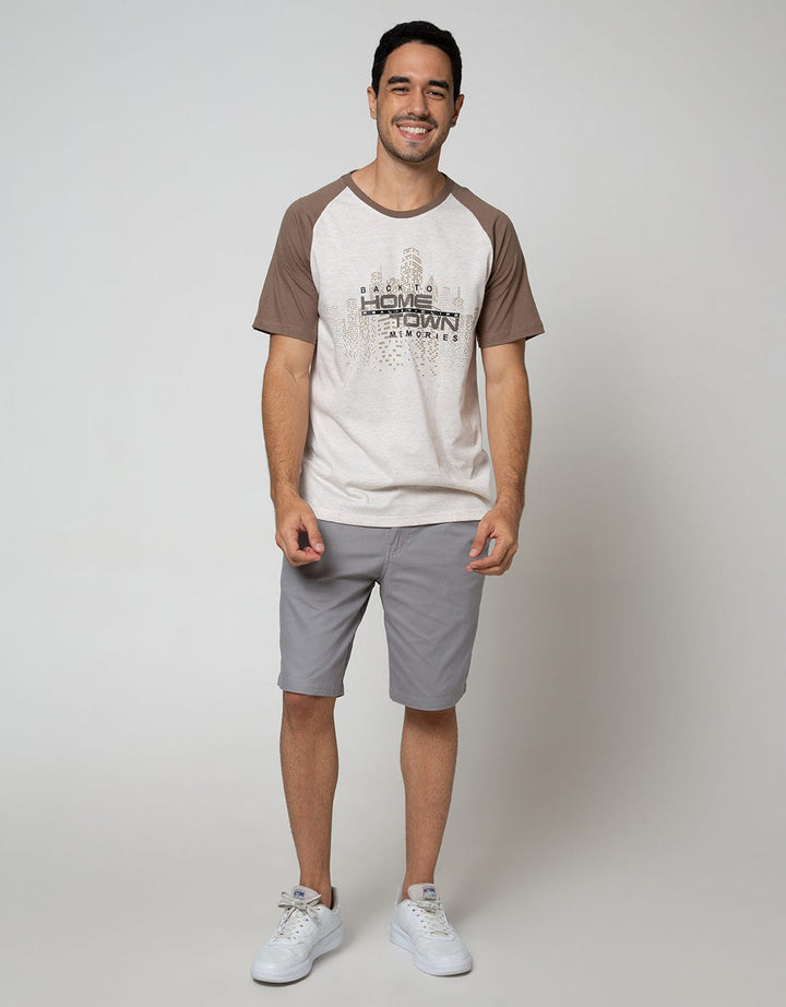 T Zone Short Sleeve Raglan T-Shirt Theme City Hometown