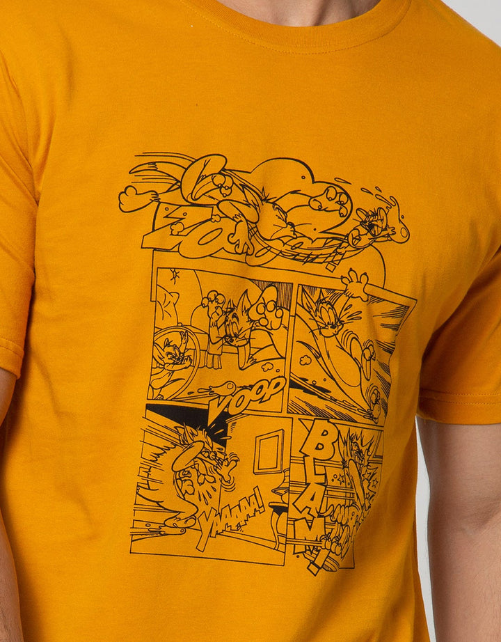 T Zone Short Sleeve T-Shirt Warner Bross Tom &amp; Jerry 11