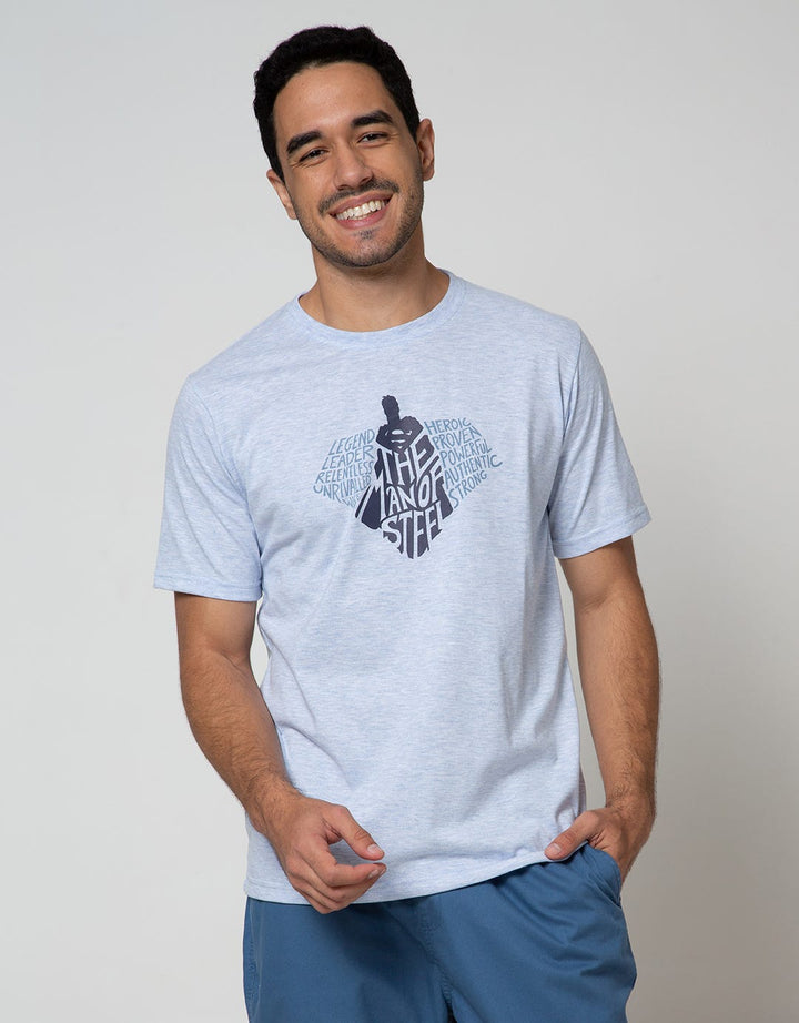 T Zone Short Sleeve T-Shirt Warner Bross Superman Core
