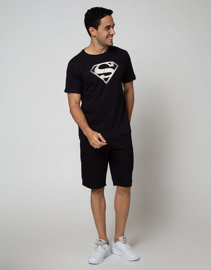 T Zone Short Sleeve T-Shirt Warner Bross Superman Core