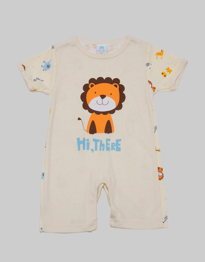Pipiniko Short Jumpsuit Romper Pendek Lion And Friend