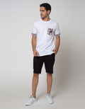 T Zone Short Sleeve T-Shirt Warner Bross Superman Print