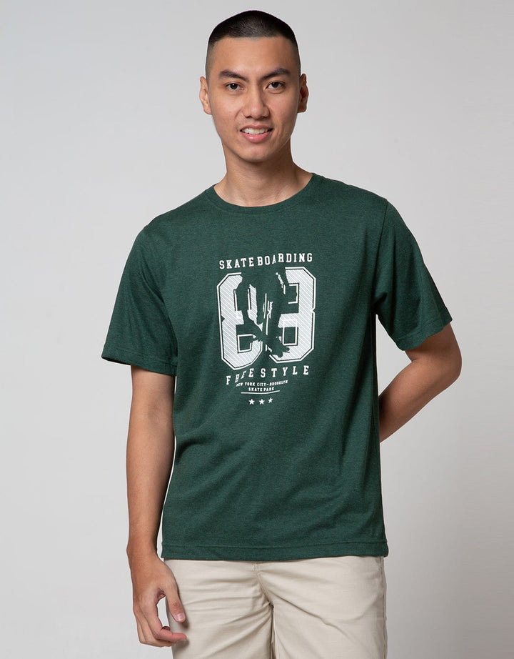 T Zone Short Sleeve T-Shirt Print Theme Number