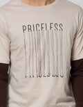 T Zone Long Sleeve Print Graffiti Mock Layer Surpass