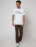 T Zone Big Size T-Shirt Print City New York