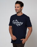 T Zone Big Size T-Shirt Print City Sidney