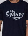 T Zone Big Size T-Shirt Print City Sidney