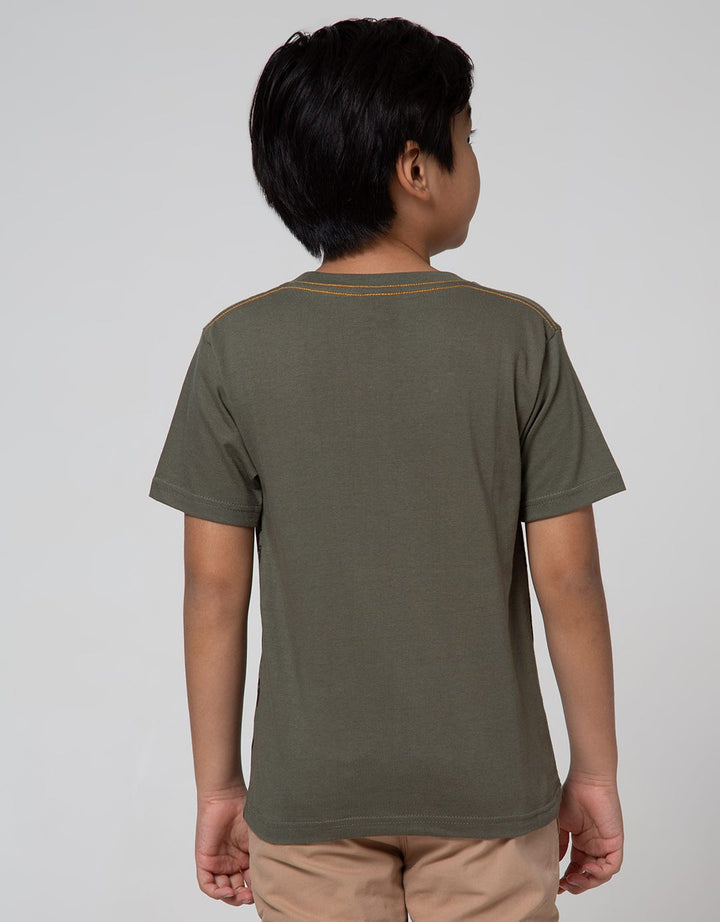 Little M Short Sleeve T-Shirt Dino Camo Let'S Play