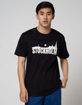 T Zone Big Size T-Shirt Print City - Stockholm