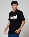 T Zone Big Size T-Shirt Print City - Stockholm