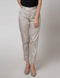 Connexion Ankle Pants With Elastic Waist Half