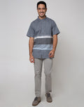 Cole Short Sleeve Koko Ulos Pintu