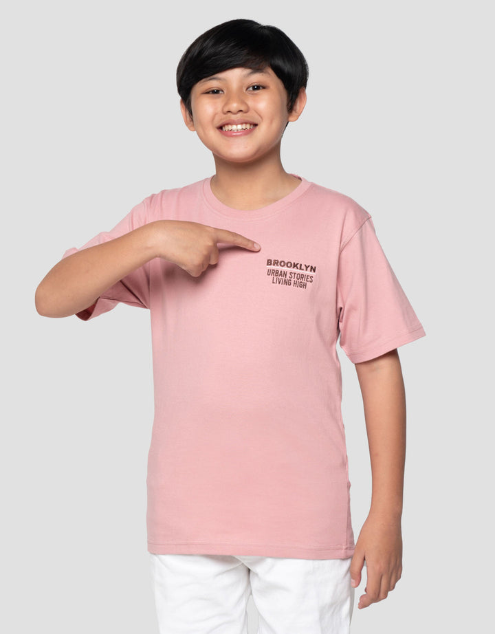 Nevada City Print BW 4 Kaos Anak Laki-laki