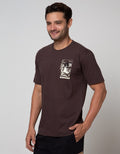 T Zone Short Sleeve T-Shirt Print Japan Story Temple
