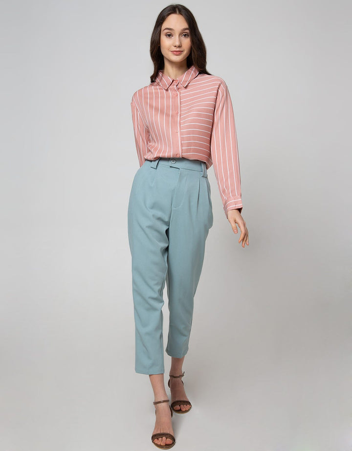 Connexion Long Pants Full Length 1 Button Valen Plat