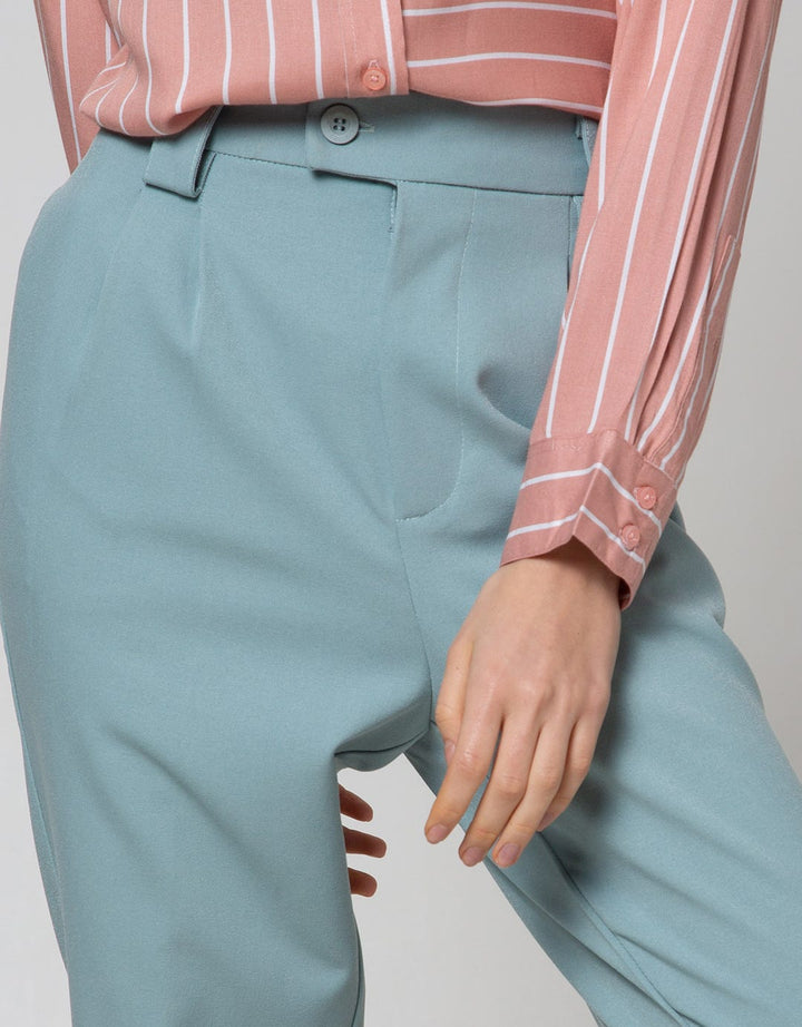 Connexion Long Pants Full Length 1 Button Valen Plat