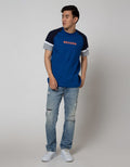 Nevada Short Sleeve Raglan T-Shirt Cut N Sewn On Sleeve