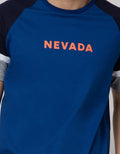 Nevada Short Sleeve Raglan T-Shirt Cut N Sewn On Sleeve