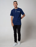 Nevada Short Sleeve Polo Shirt Jersey Collar With Print