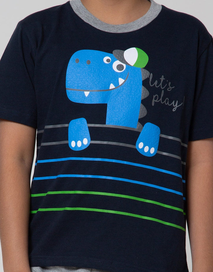 Little M Top Bottom Set Dino