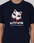 T Zone Short Sleeve Tshirt Print Japan Story-Kitsune