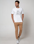 T Zone Short Sleeve T-Shirt Print Japan Story Robot