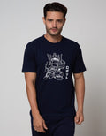 T Zone Short Sleeve T-Shirt Print Japan Story Robot